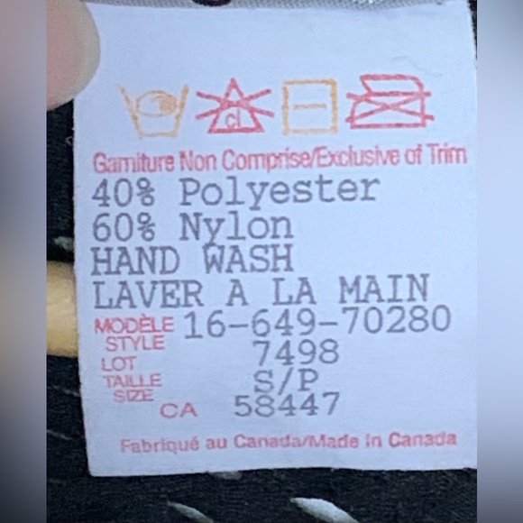 Artex - Black And White Sleeveless Knit Top / Tank Top - Small - Picture 7 of 7